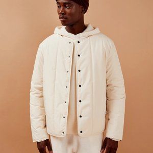 Topman Printed Quilted Liner Jacket